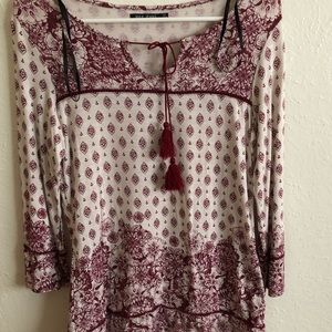 Patterned blouse